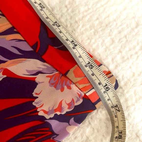 Anthroplogie NWT HD in Paris Silk Floral lined maxi skirt - Picture 12 of 13